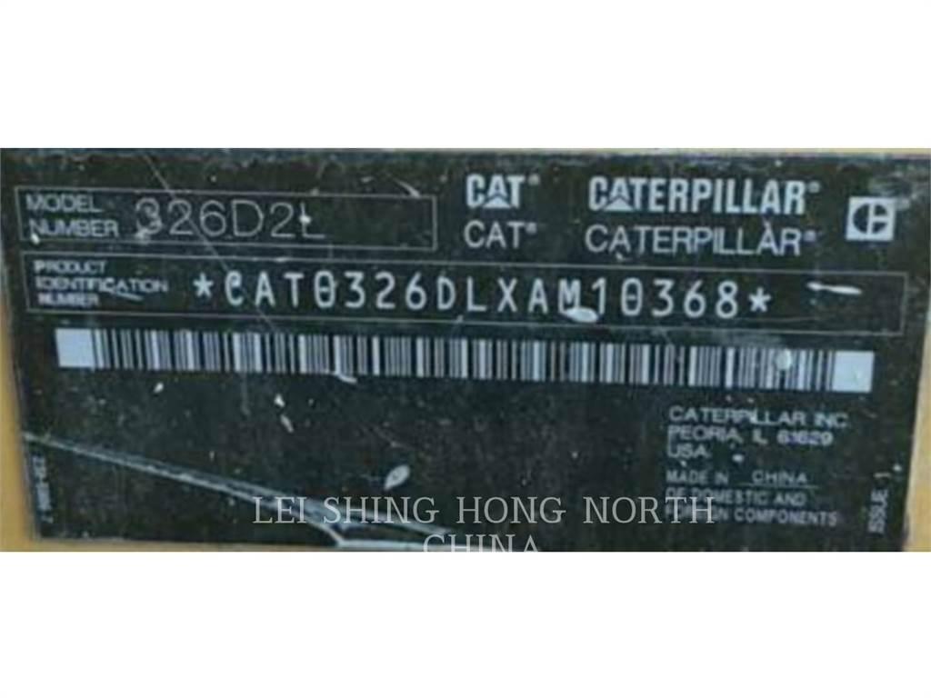 CAT 326D2L حفارات زحافة