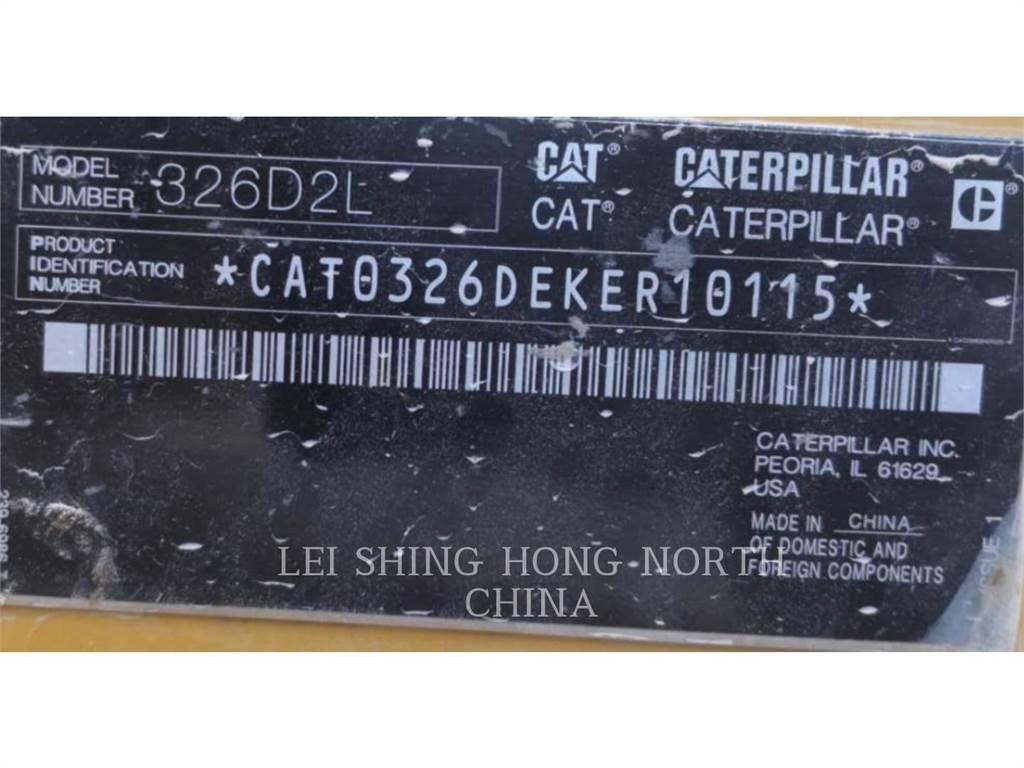 CAT 326D2L حفارات زحافة