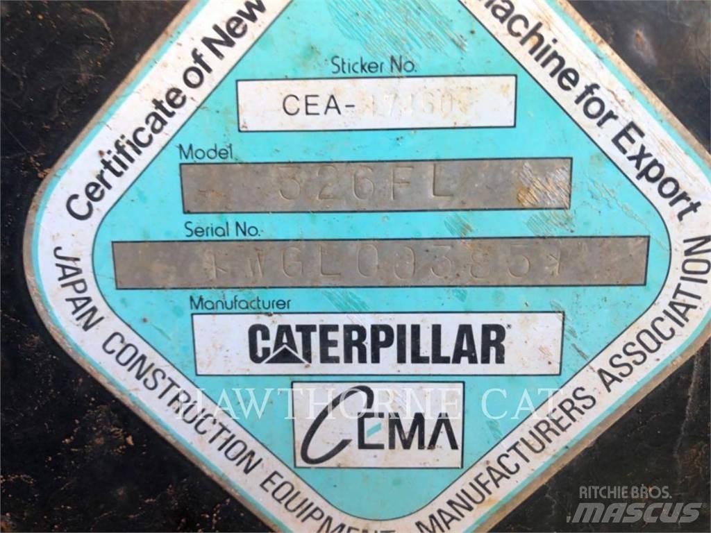 CAT 326FL حفارات زحافة