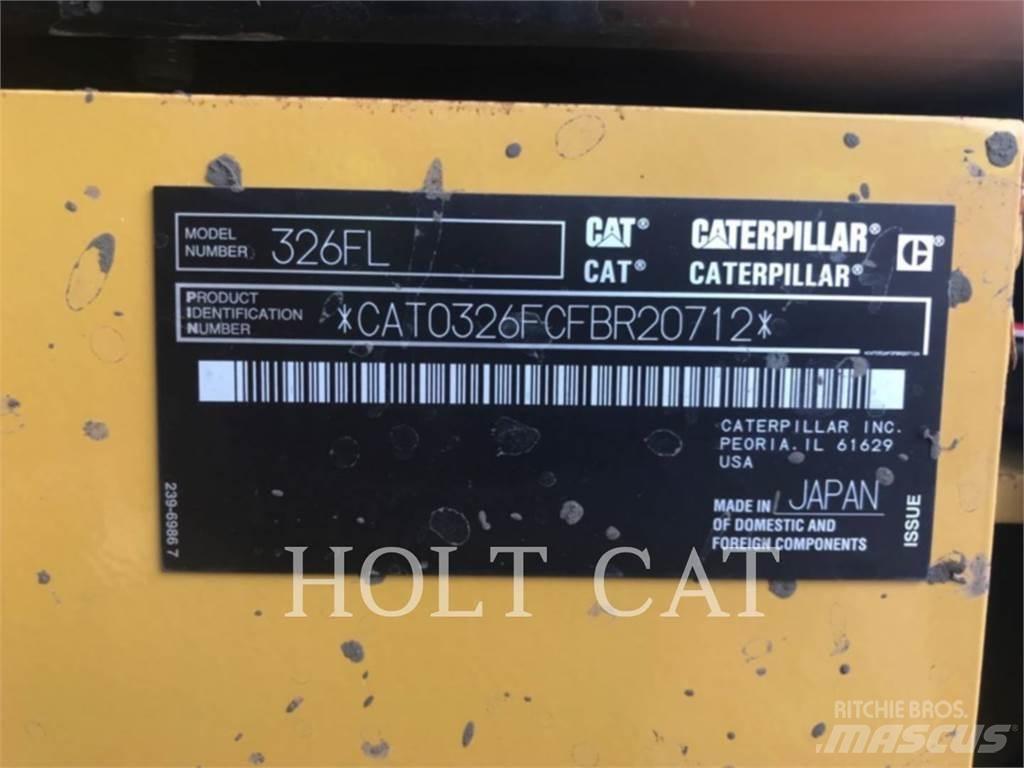 CAT 326FL حفارات زحافة