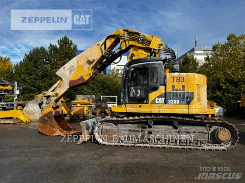 CAT 328DTUNNEL حفارات زحافة