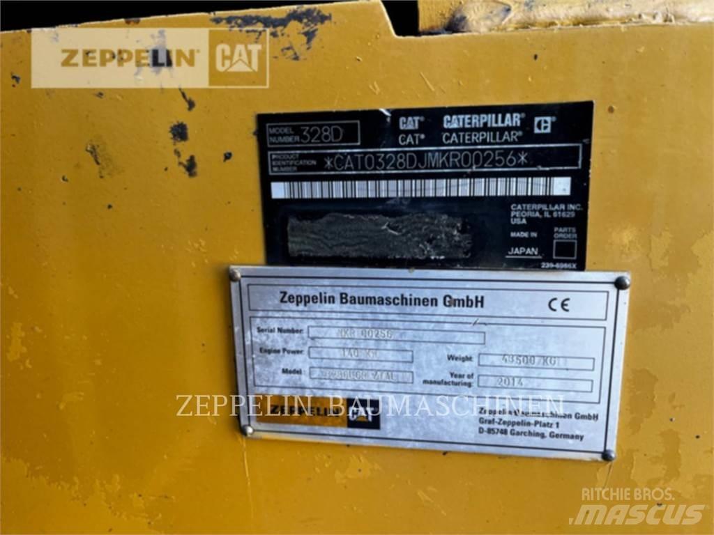 CAT 328DTUNNEL حفارات زحافة