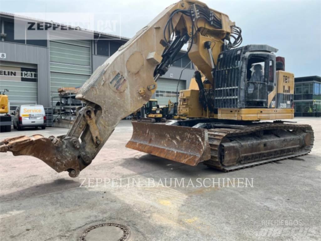 CAT 328DTUNNEL حفارات زحافة