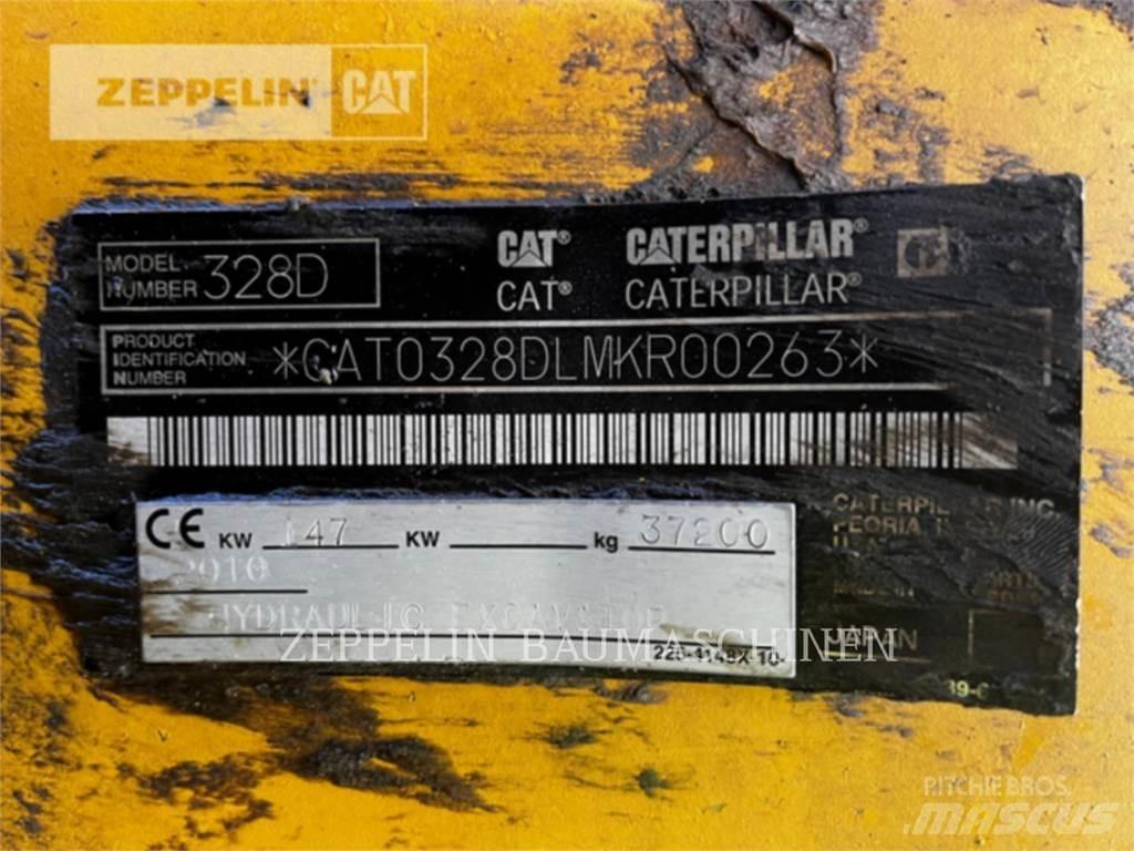 CAT 328DTUNNEL حفارات زحافة