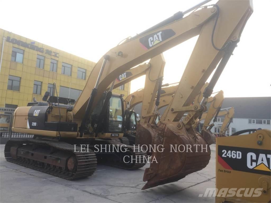 CAT 329DL حفارات زحافة