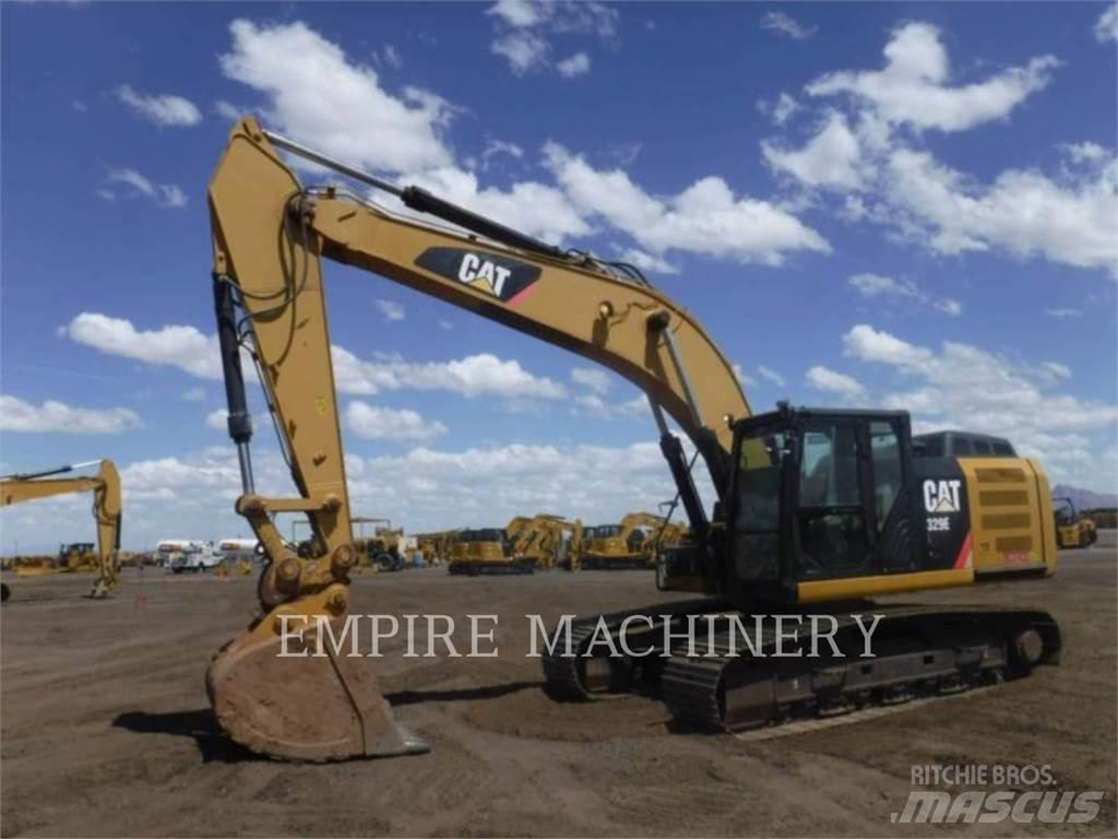 CAT 329EL حفارات زحافة