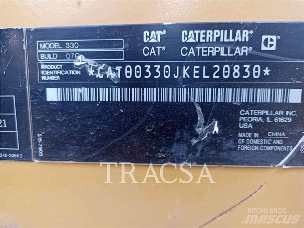 CAT 330 حفارات زحافة