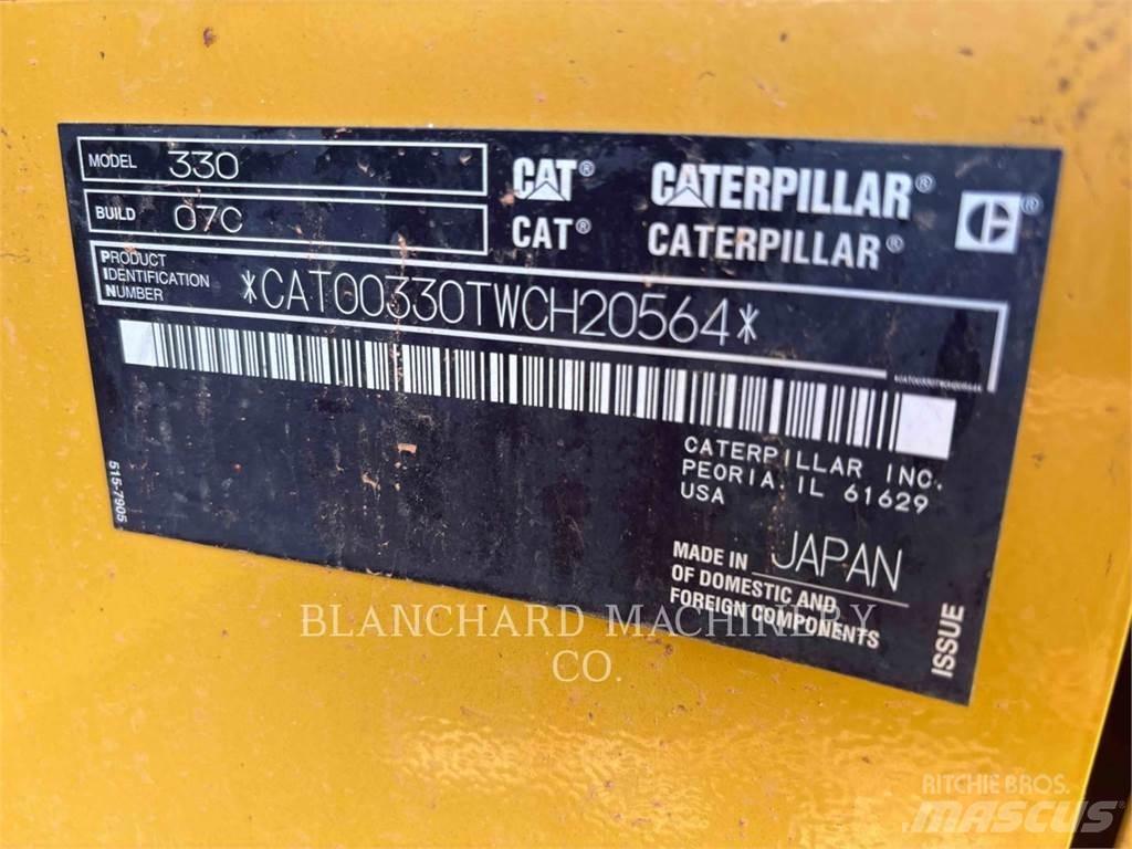 CAT 330 حفارات زحافة