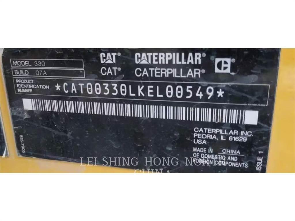 CAT 330-07 حفارات زحافة