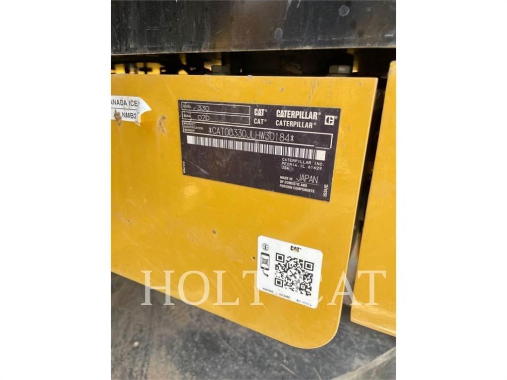 CAT 330 TC حفارات زحافة
