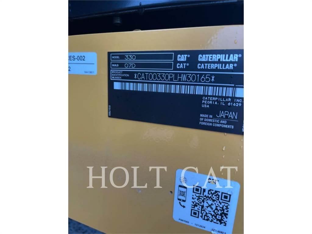 CAT 330 TC حفارات زحافة