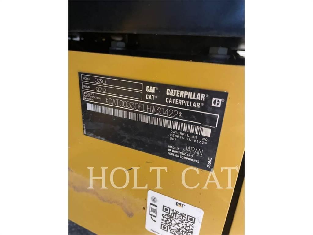 CAT 330 TC حفارات زحافة