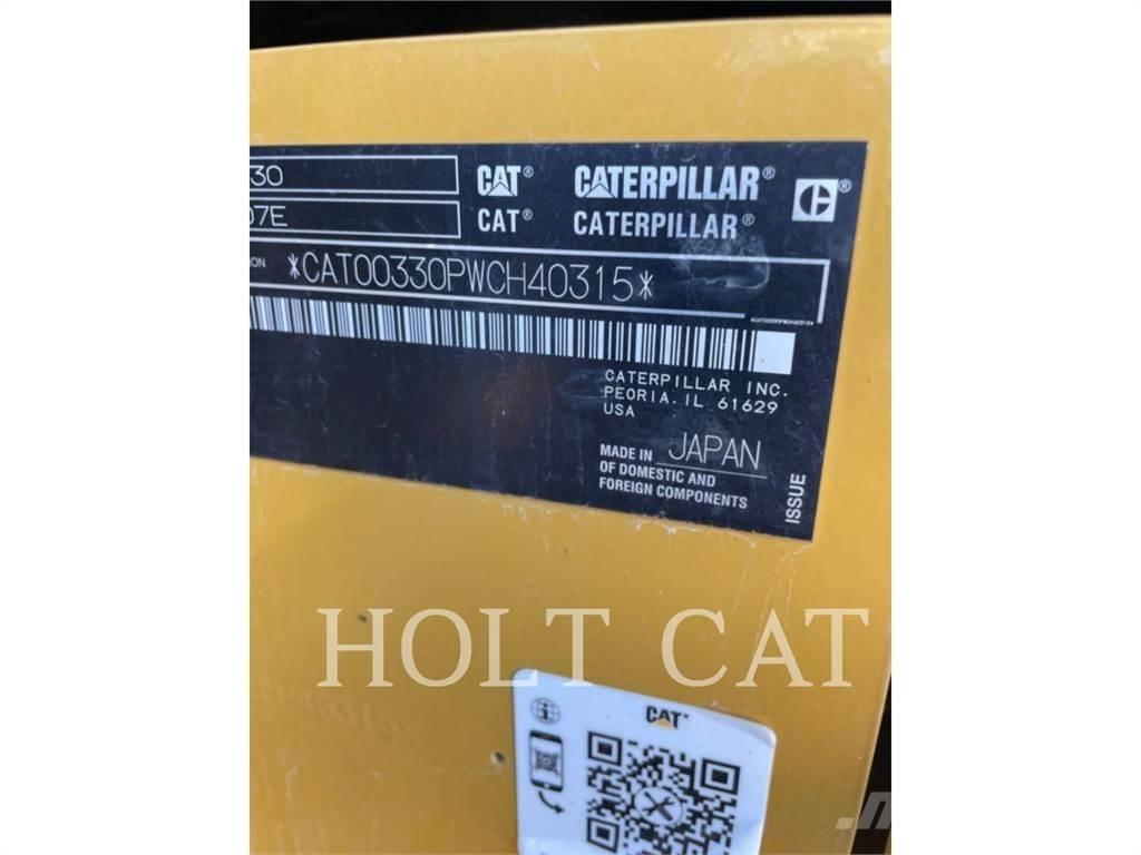 CAT 330 TC حفارات زحافة