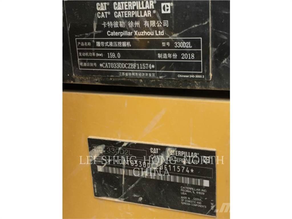 CAT 330D2L حفارات زحافة