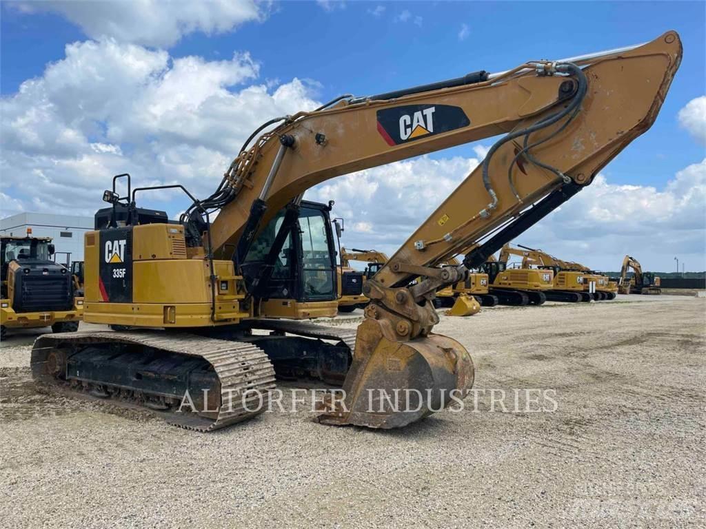 CAT 335F LCR حفارات زحافة