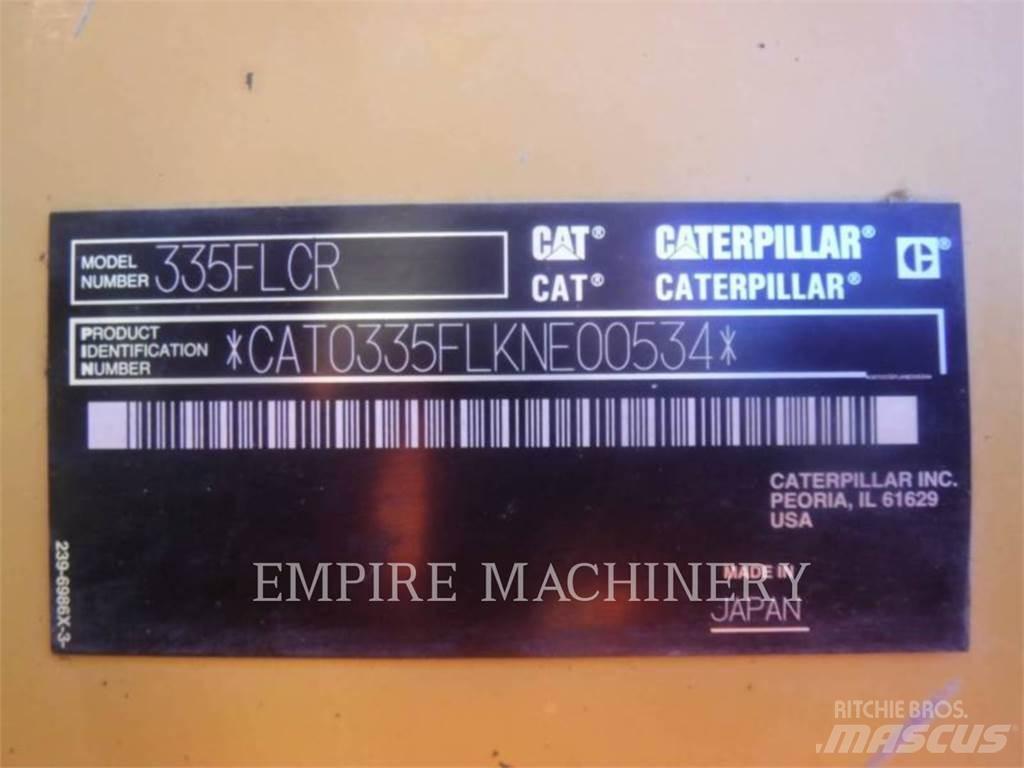 CAT 335FL CR حفارات زحافة