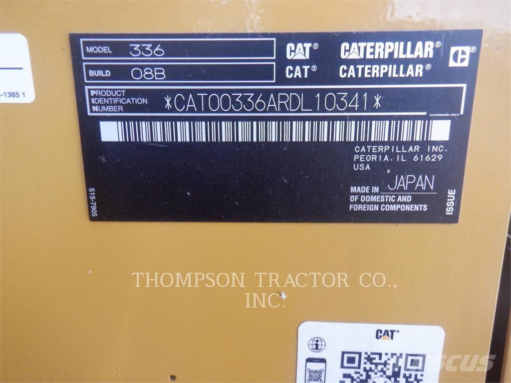 CAT 336 حفارات زحافة
