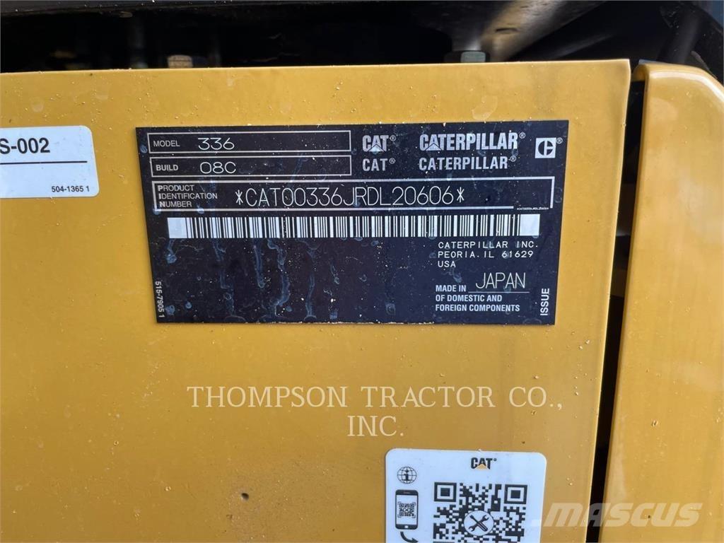 CAT 336 حفارات زحافة