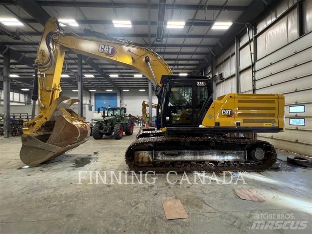 CAT 336-07 حفارات زحافة