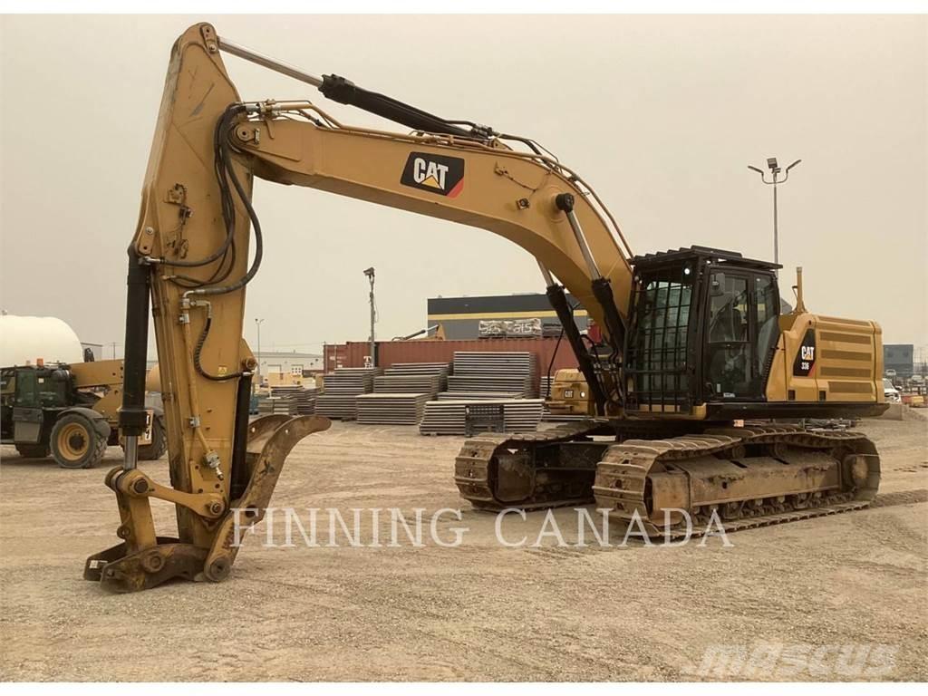 CAT 336-07 حفارات زحافة