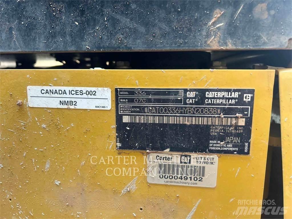 CAT 336-07 12H حفارات زحافة