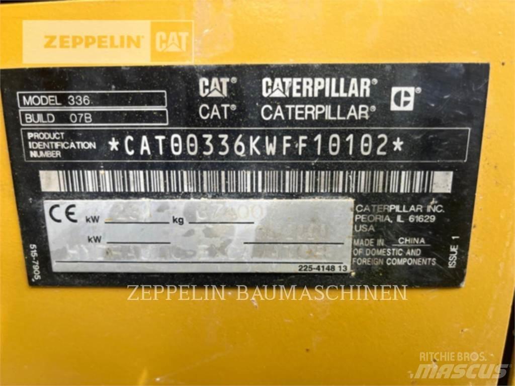 CAT 336-07B حفارات زحافة