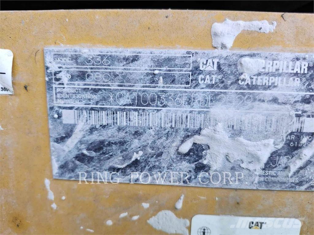 CAT 336-08 حفارات زحافة