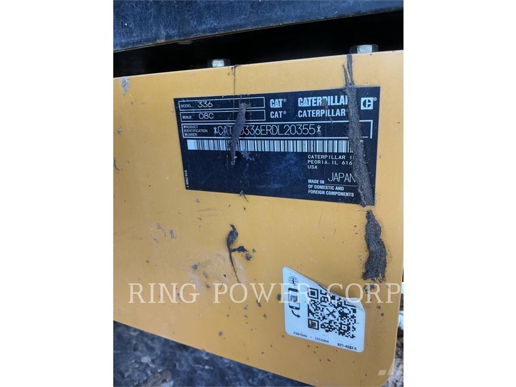 CAT 336-08 حفارات زحافة