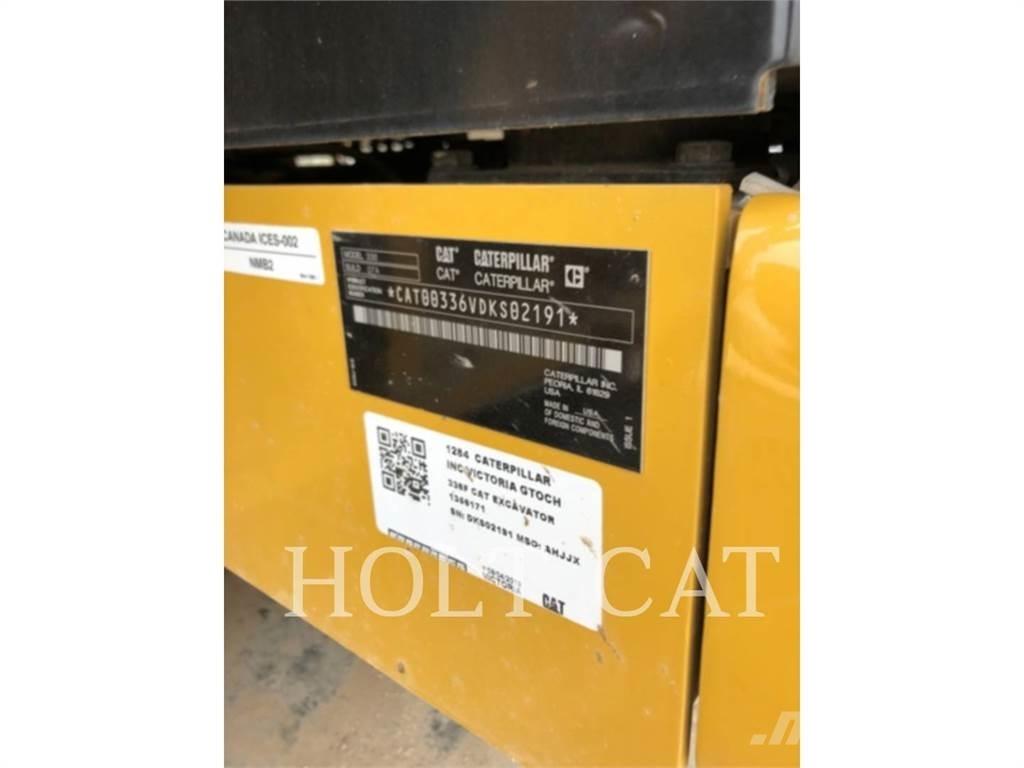 CAT 336 10 TC حفارات زحافة