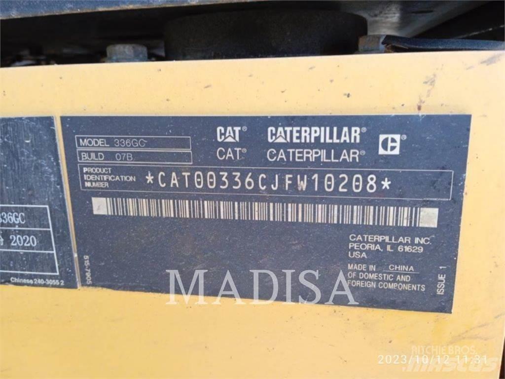 CAT 336 GC حفارات زحافة