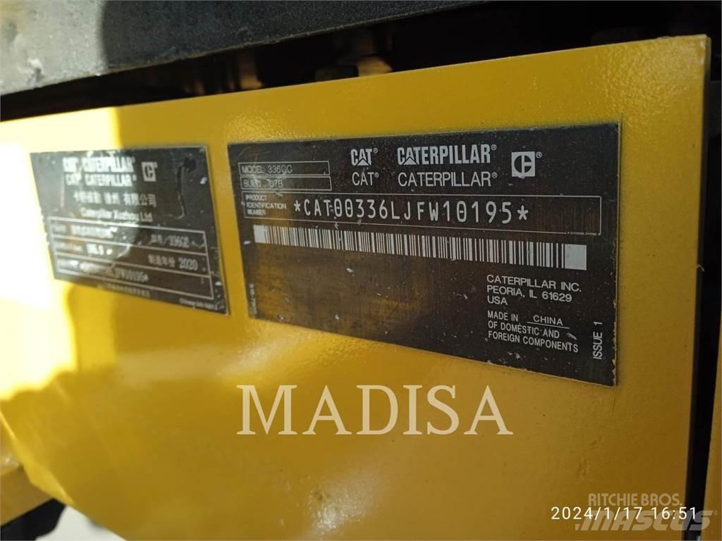 CAT 336 GC حفارات زحافة