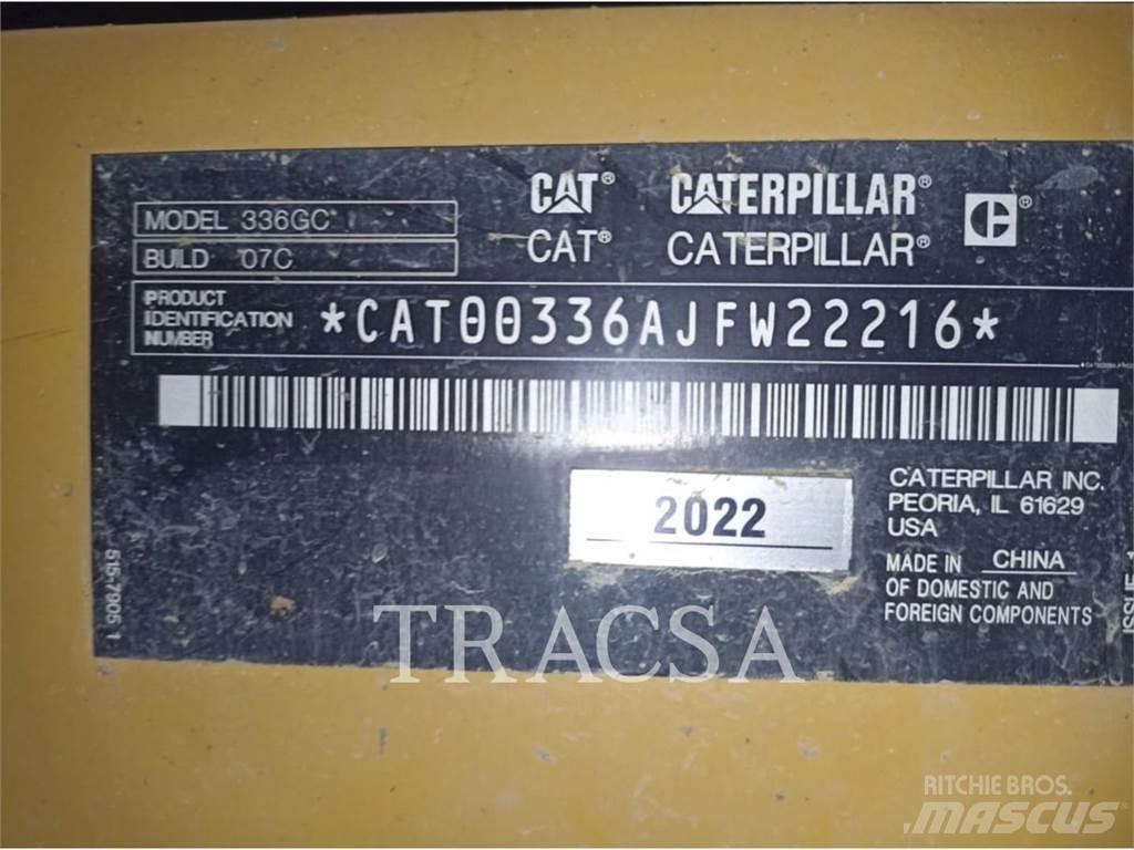 CAT 336 GC حفارات زحافة