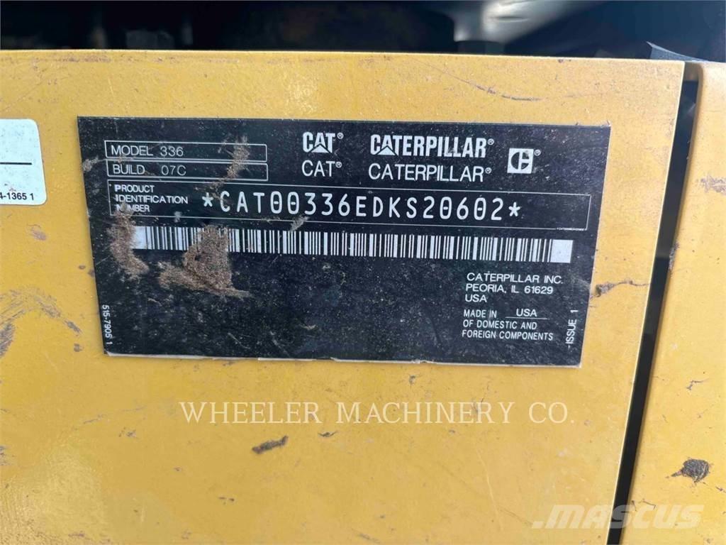 CAT 336 TH حفارات زحافة