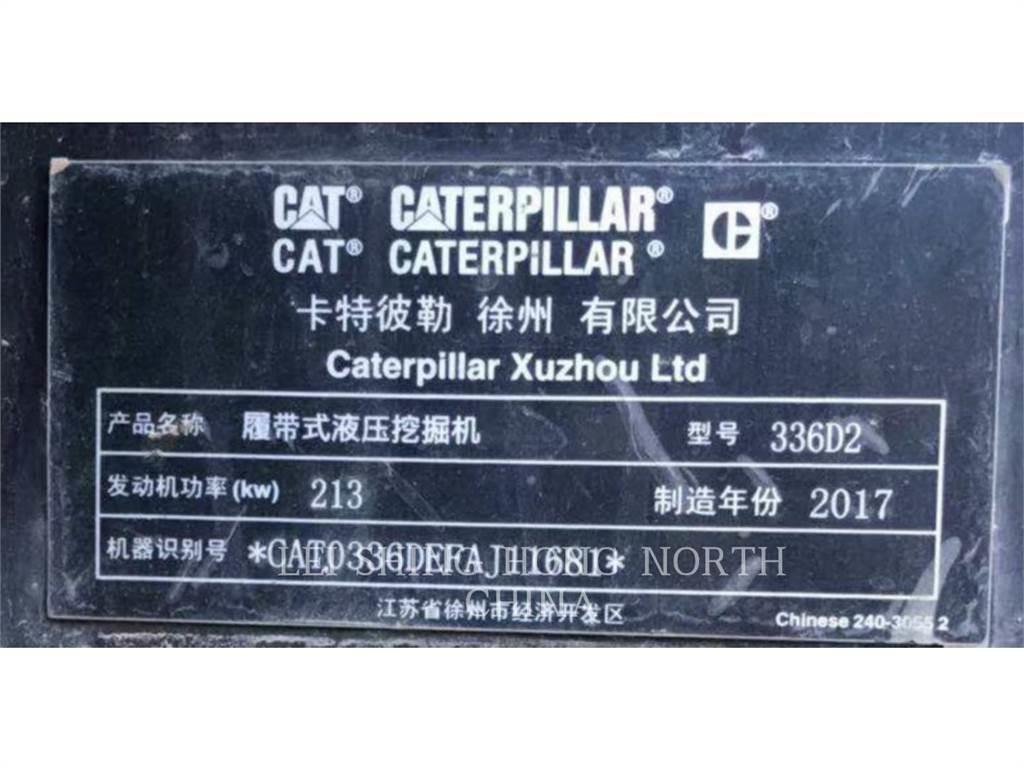 CAT 336D2 حفارات زحافة
