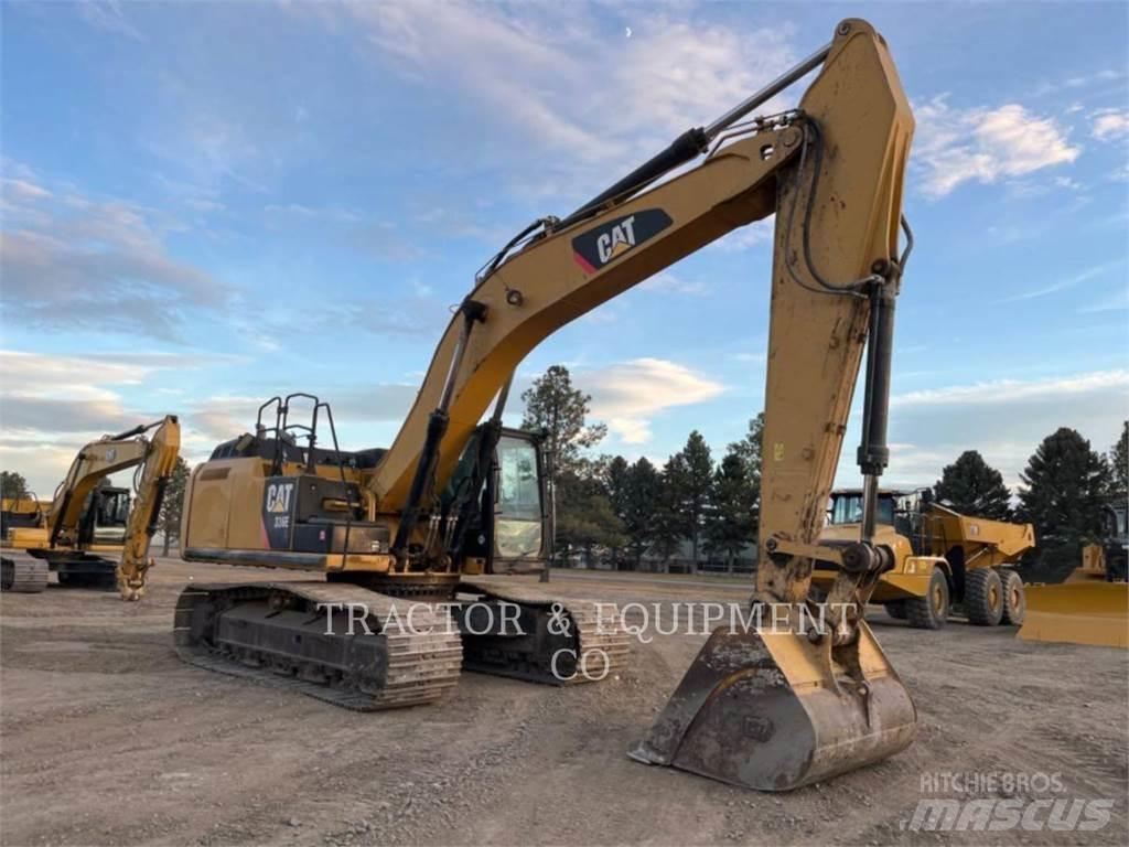 CAT 336E L حفارات زحافة