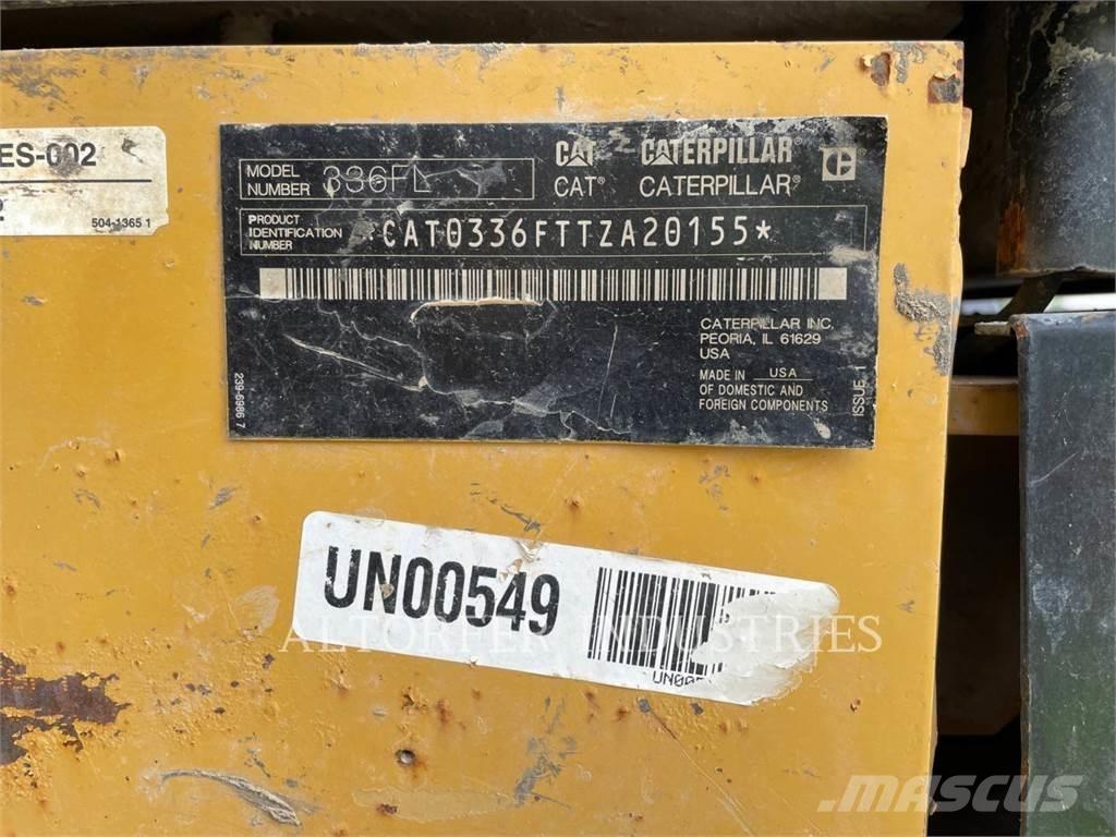 CAT 336FL TH حفارات زحافة