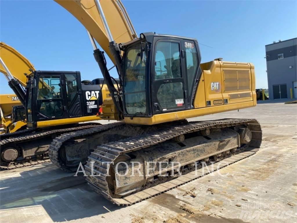 CAT 340-08 حفارات زحافة