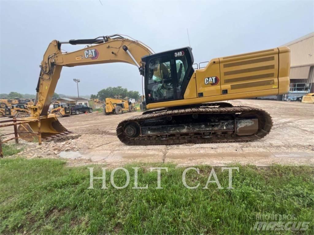 CAT 340 10 حفارات زحافة
