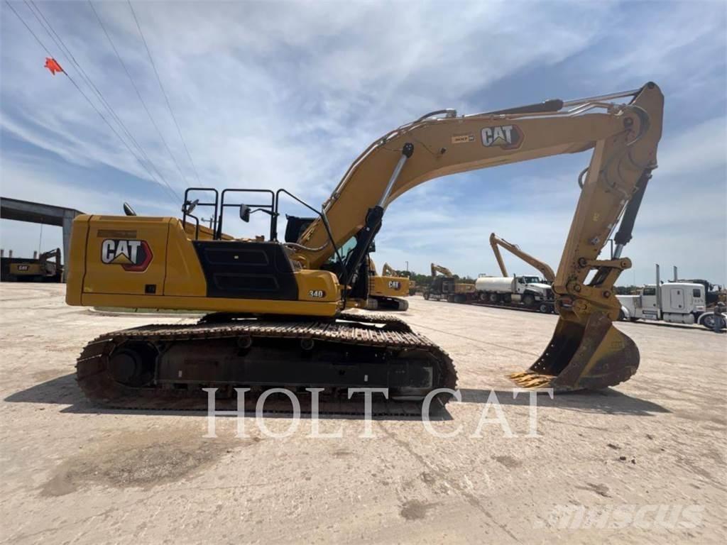 CAT 340 10 حفارات زحافة