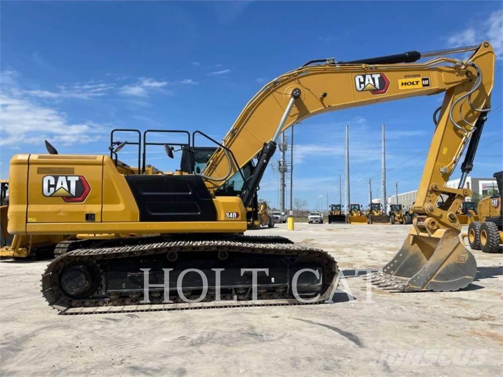 CAT 340 10 حفارات زحافة
