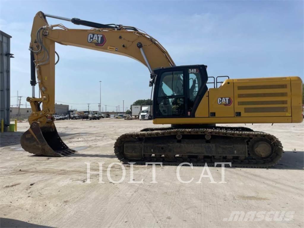 CAT 340 10 حفارات زحافة
