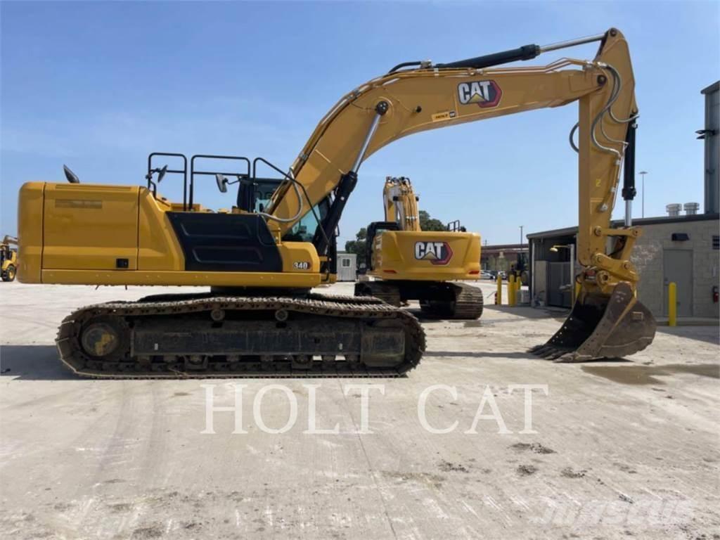 CAT 340 10 حفارات زحافة