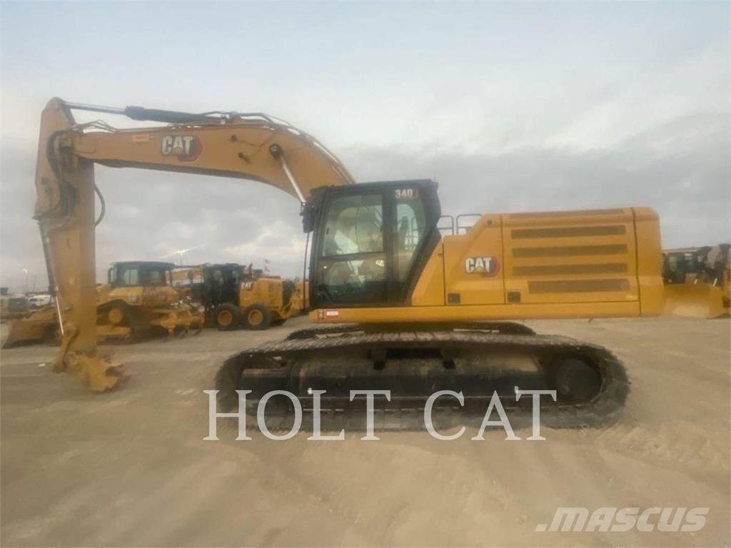 CAT 340 10 حفارات زحافة