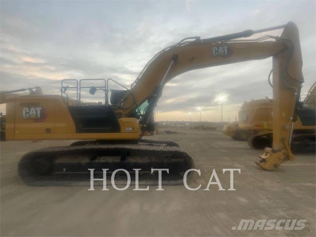 CAT 340 10 حفارات زحافة
