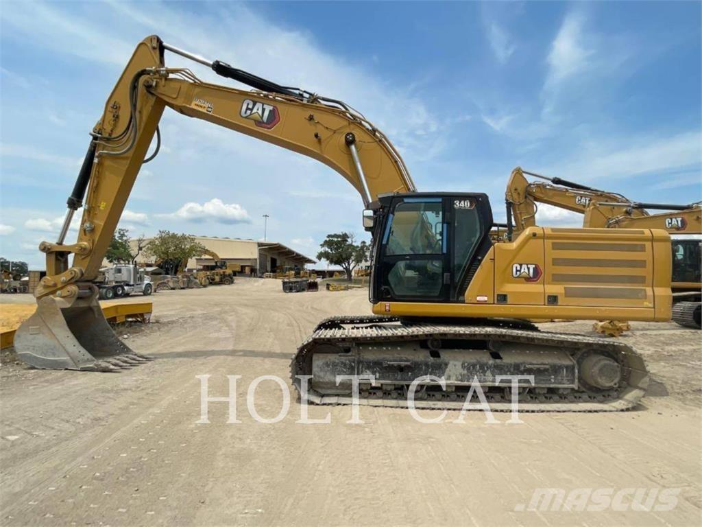 CAT 340 10 حفارات زحافة