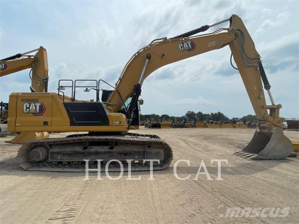 CAT 340 10 حفارات زحافة