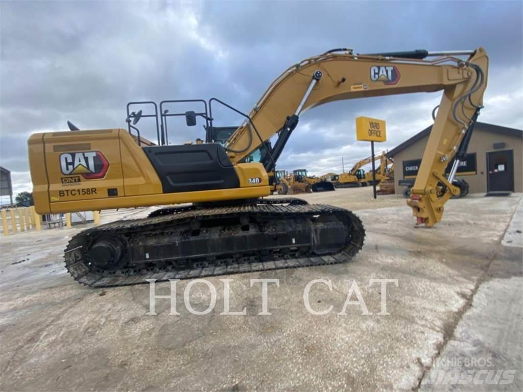 CAT 340 10 TC حفارات زحافة