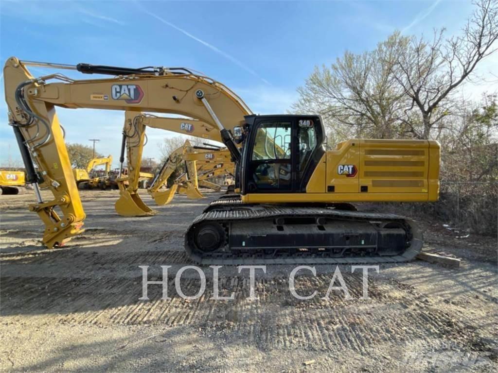 CAT 340 10 TC حفارات زحافة