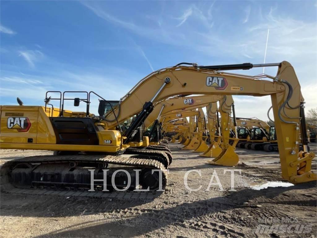 CAT 340 10 TC حفارات زحافة