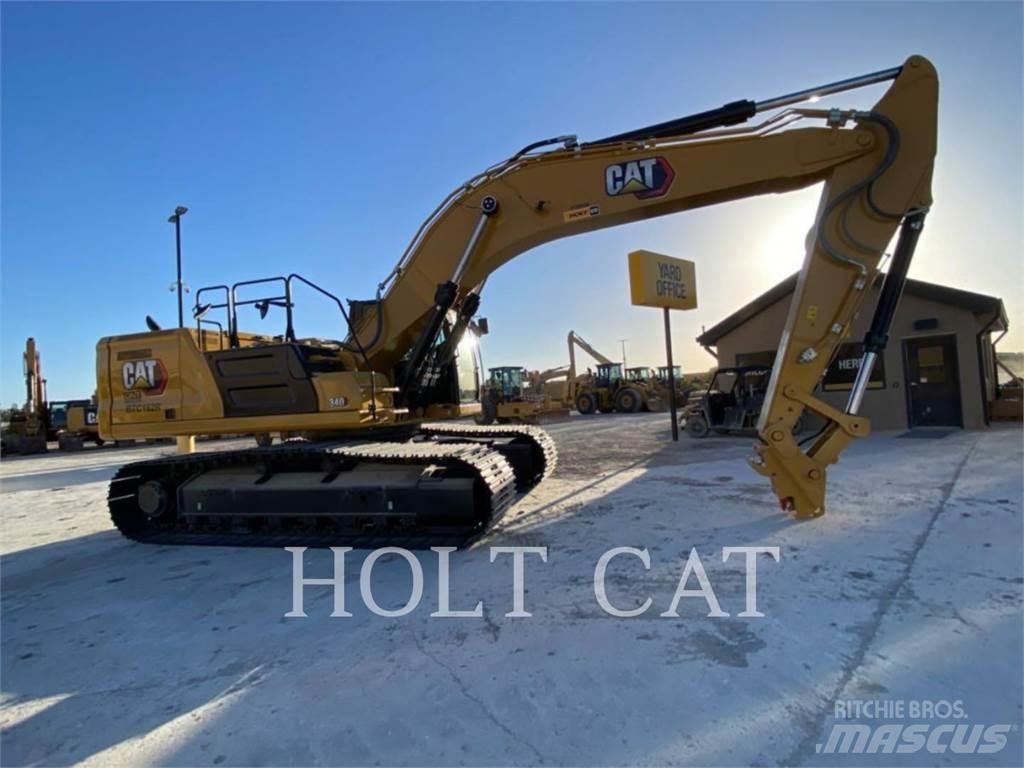 CAT 340 10 TC حفارات زحافة